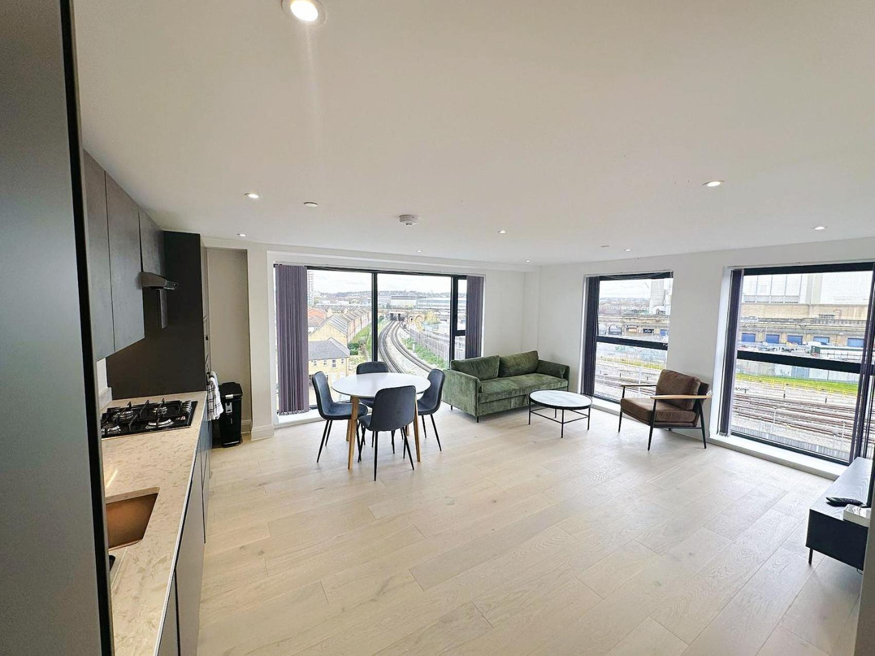 Apartmán Luxury Modern Flat Near Center Londýn Exteriér fotografie